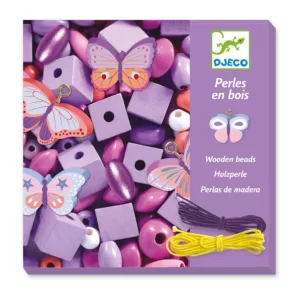 Djeco Κατασκευές Ξύλινων Κοσμημάτων Πεταλούδες DJ09810