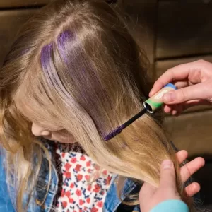 Μασκαρα μαλλιων μωβ