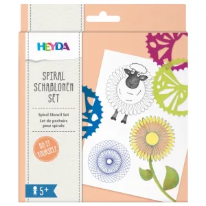 Σπειρογράφος με στενσιλ