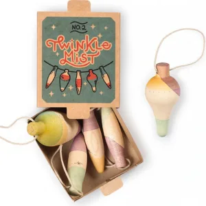 Χριστουγεννιάτικο σετ με ξύλινα στολίδια, Grapat