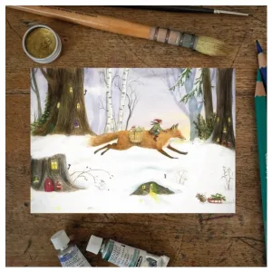 Χριστουγεννιάτικο Ταχυδρομείο, κάρτα Mhairi Hellbrandt