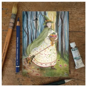 Η Εποχή της Άνοιξης, κάρτα Mhairi Hellbrandt