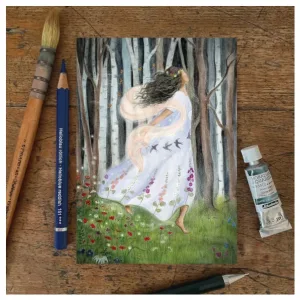 Η Εποχή του Καλοκαιριού, κάρτα Mhairi Hellbrandt