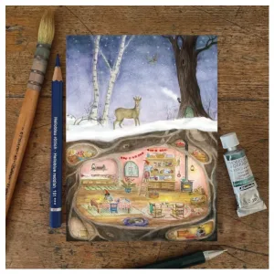 Winter Underground, κάρτα Mhairi Hellbrandt