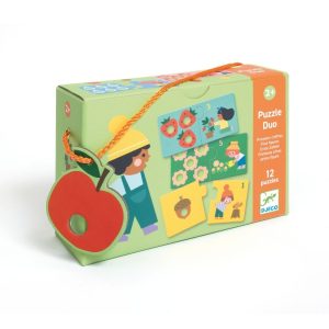 Παζλ με 2 κομμάτια "Μαθαίνω να μετρώ", Djeco DJ08272